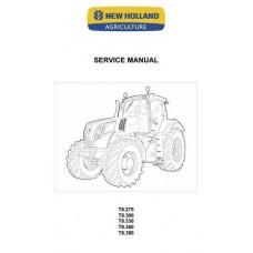 New Holland T8 - T8.275 - T8.300 - T8.330 - T8.360 - T8.390  Workshop Manual